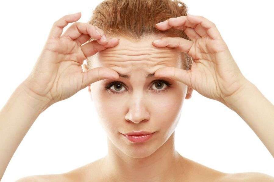 Things that cause skin wrinkles